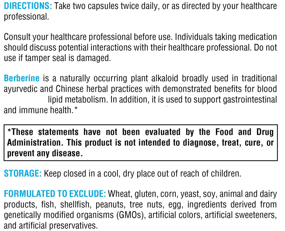 Digestive wellness concept with XYMOGEN Berberine HCL 1000mg and a healthy meal