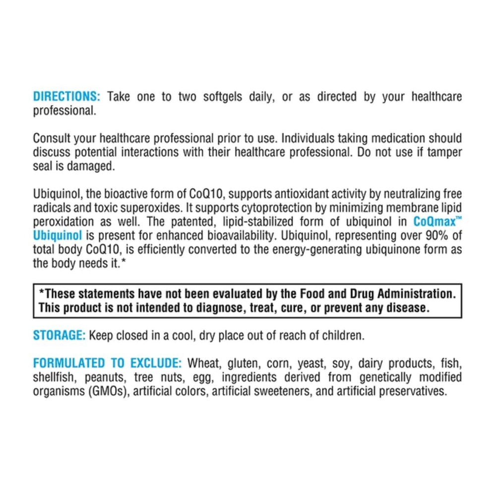 XYMOGEN CoQmax ubiquinol softgel on shelf suggests convenient daily use
