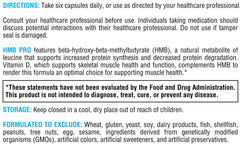 Gluten-free pack of XYMOGEN HMB PRO emphasizes allergen-free formula
