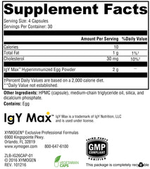 XYMOGEN IG 26 DF capsules close-up for convenient daily nutrition.