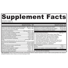 Xymogen Metabolism Basix capsules closeup for daily energy metabolism support.