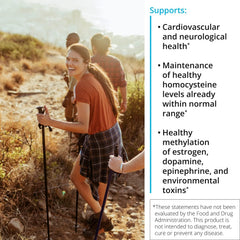 XYMOGEN Methyl Protect label detail emphasizes bioactive folate and B vitamins