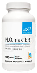 XYMOGEN N.O.max ER bottle front view highlighting extended-release nitric oxide support