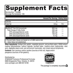 Close up of small MonoPure softgels ready for daily use
