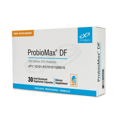 Xymogen ProbioMax Daily 100B bottle supports daily digestive balance.