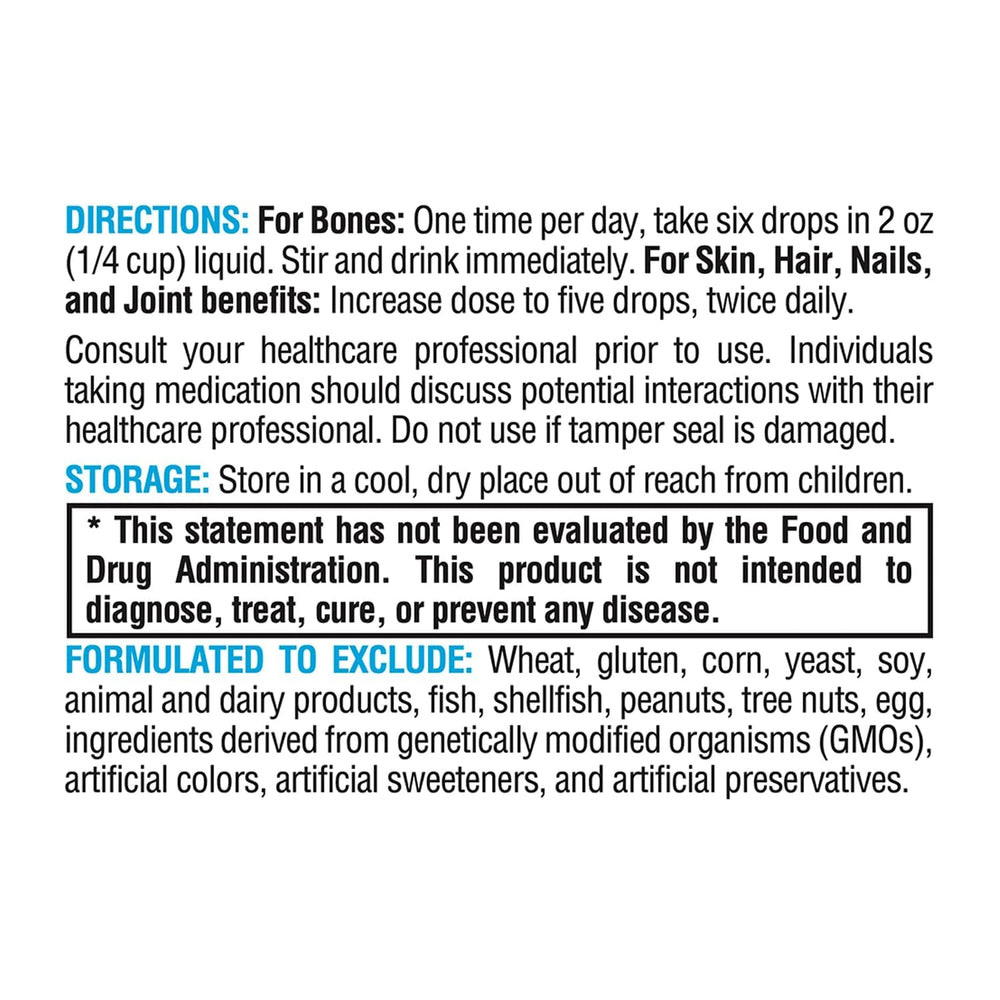 XYMOGEN RegeneMax Liquid ingredients panel detailing CH-OSA.