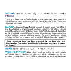 XYMOGEN XenoProtX capsules with broccoli extract imagery highlighting phytonutrients