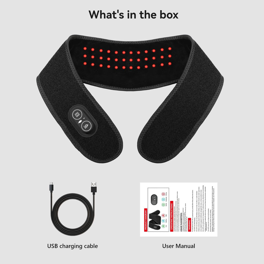 Yabuu on-desk use view shows easy access to heat therapy