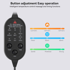 Yabuu USB powered heat pad portable for home, office, or travel.