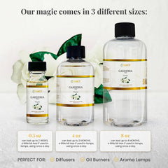 YANCY Gardenia aroma lamp softly glows with inviting gardenia fragrance