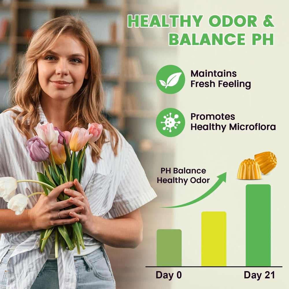 YANLUOBO cranberry and D-Mannose formula supports balance.