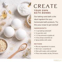 YARELI baking soda ideal for DIY bath bombs and crafting.