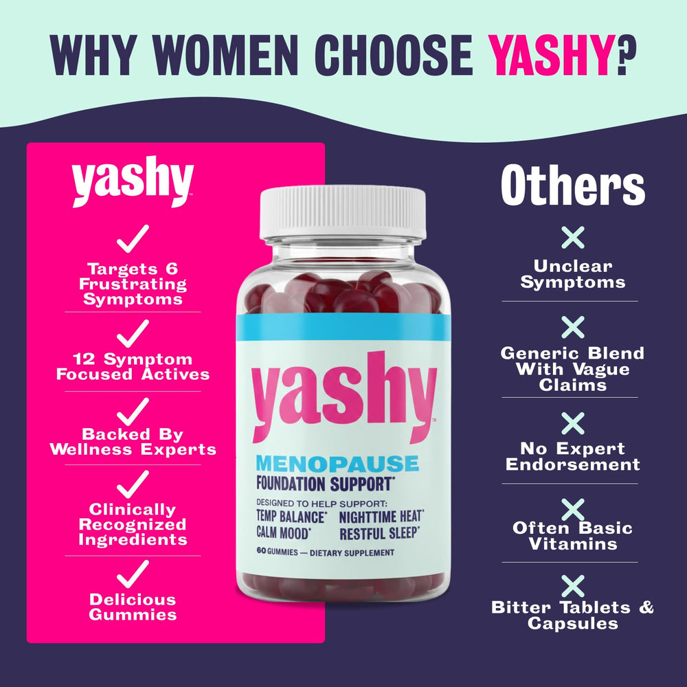 Yashy Gummies texture close-up conveys chewy, easy daily consumption.