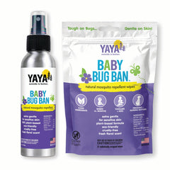 YAYA ORGANICS Baby Bug Ban spray mist for gentle bug protection