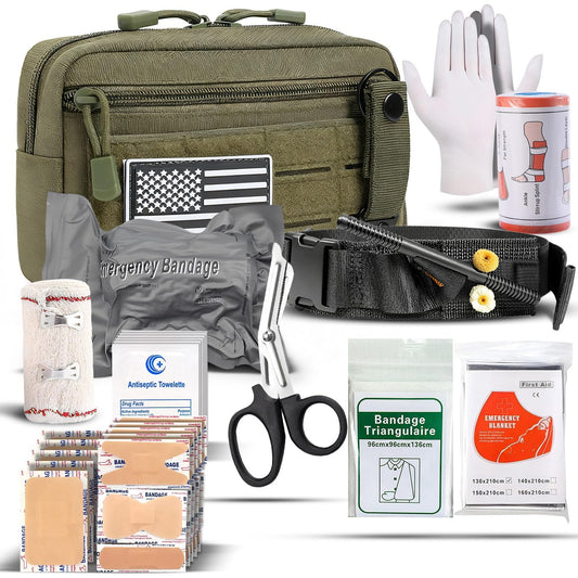 YChoolco IFAK tourniquet ready for rapid bleeding control in field emergencies