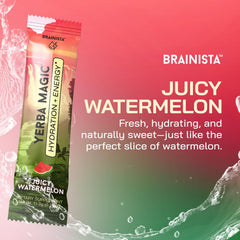 Yerba Magic gym-ready watermelon stick pack in a workout setting