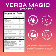 Yerba Magic Tropical Punch box with single-serve sticks for fitness and travel.