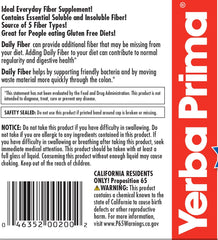 Two-tub Yerba Prima Daily Fiber Formula pack showcases convenient routine.