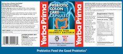 Yerba Prima fiber types concept with psyllium, calcium, and FOS.