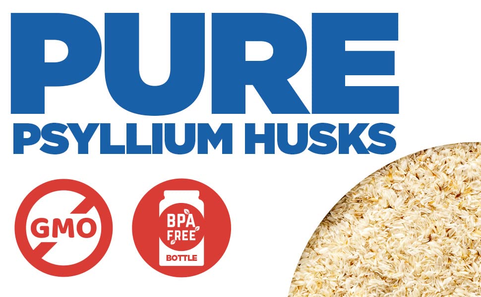 Yerba Prima psyllium powder being stirred into a glass of water