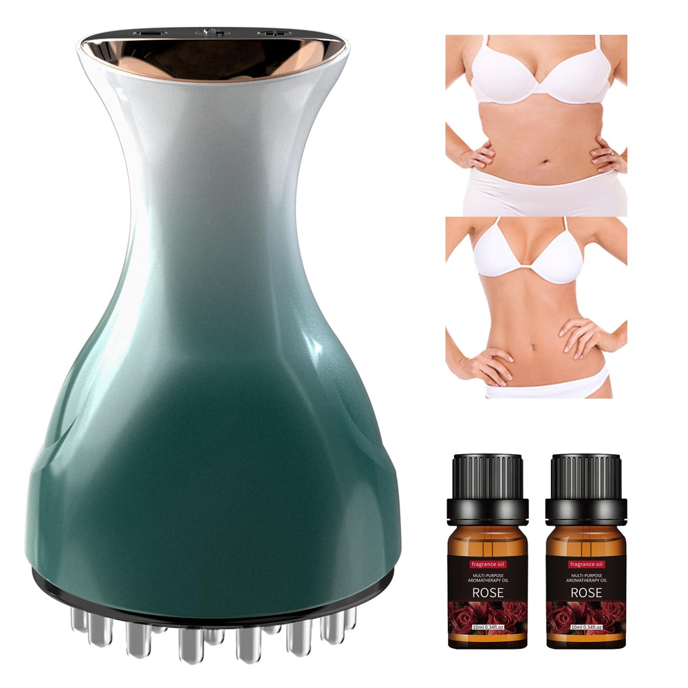 Yerepk lymphatic drainage massager front view showing cordless design for at-home use