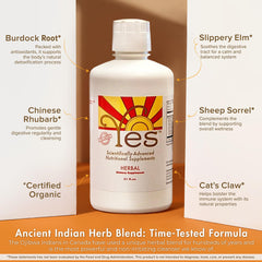 Yes Herbal Immunity packaging box conveys clean, GMP-certified production.