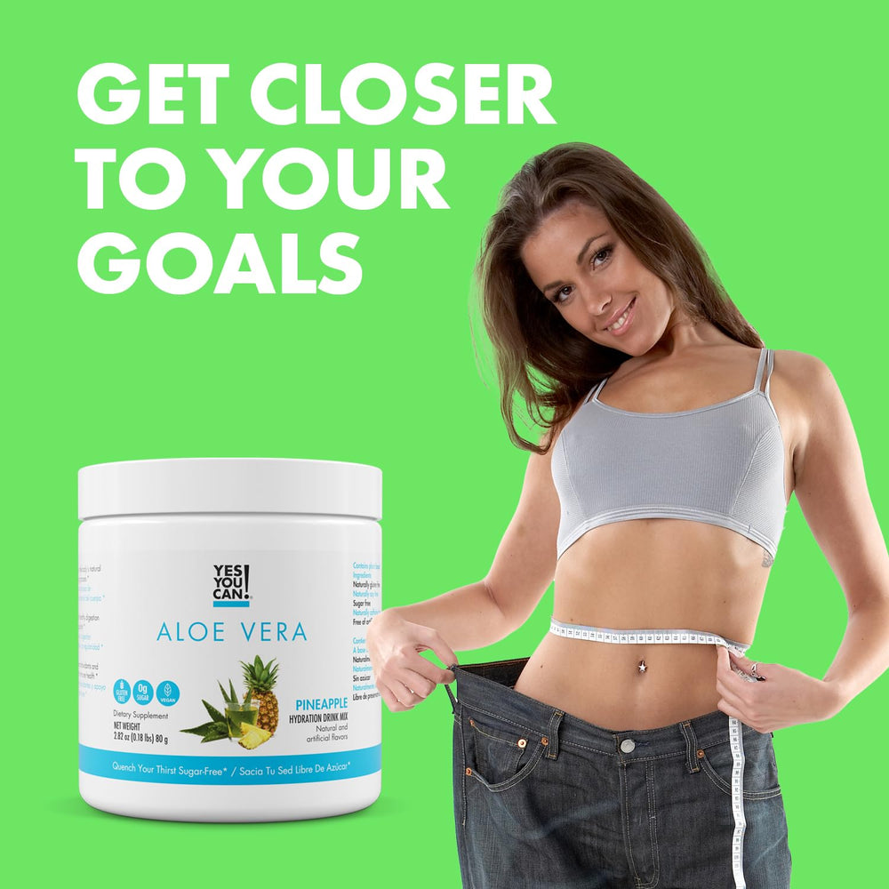 Ingredients shot highlighting aloe vera extract and natural flavors