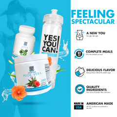 Yes You Can! Aloe drink pineapple flavor ready to enjoy on the go