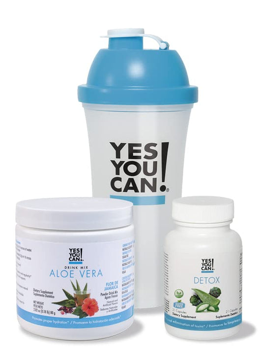 Yes You Can! Detox Kit Bundle capsules displayed for a simple daily routine
