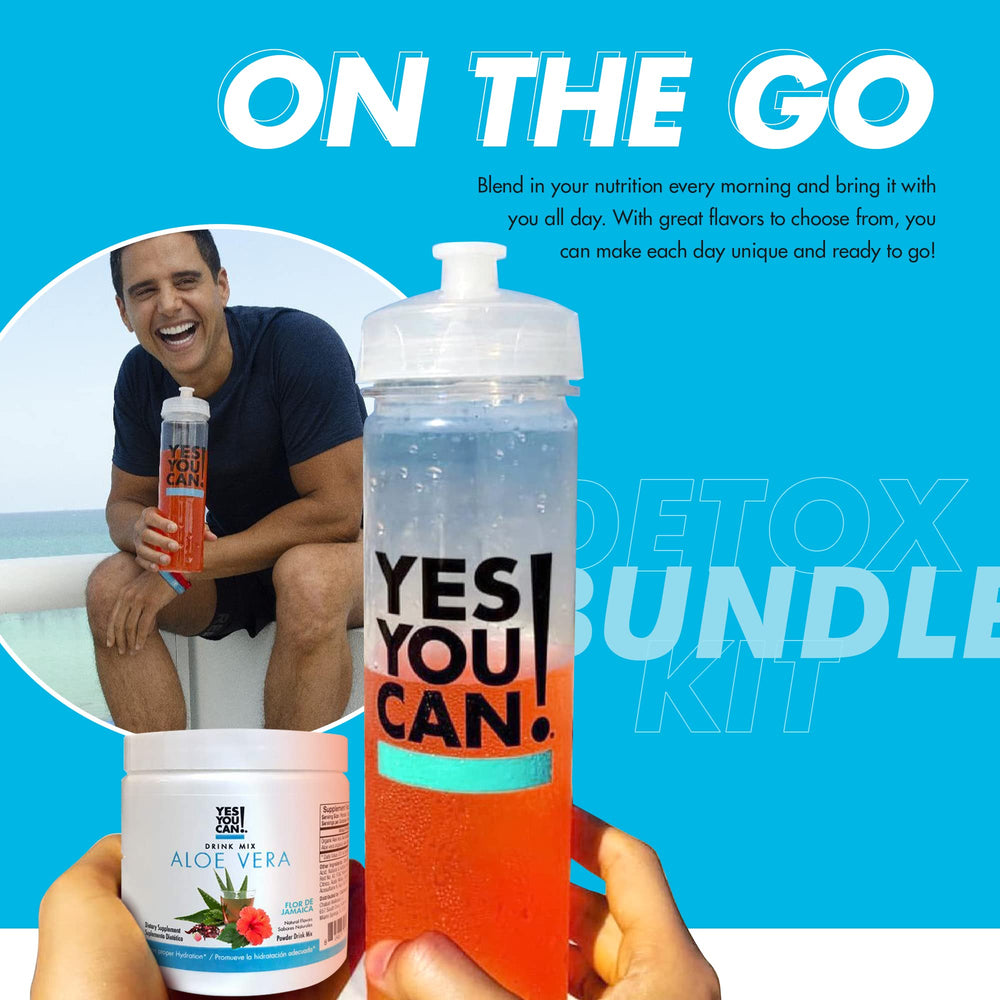 Yes You Can! Detox Kit packaging box organized for daily use