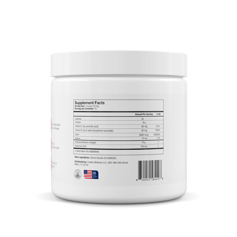 Yes You Can! Natural Glow packaging shows 15 servings and unflavored formula.