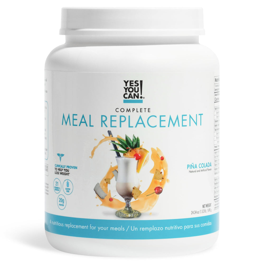 Yes You Can Pinacolada bottle pour on the go for balanced nutrition