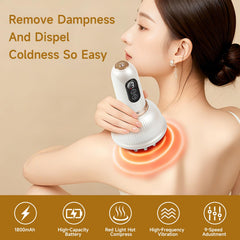 Yetypy 3-In-1 body shaper massage pulses close-up for targeted relief.