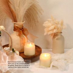 Yexiya grapefruit mini candle energizes spaces for gatherings
