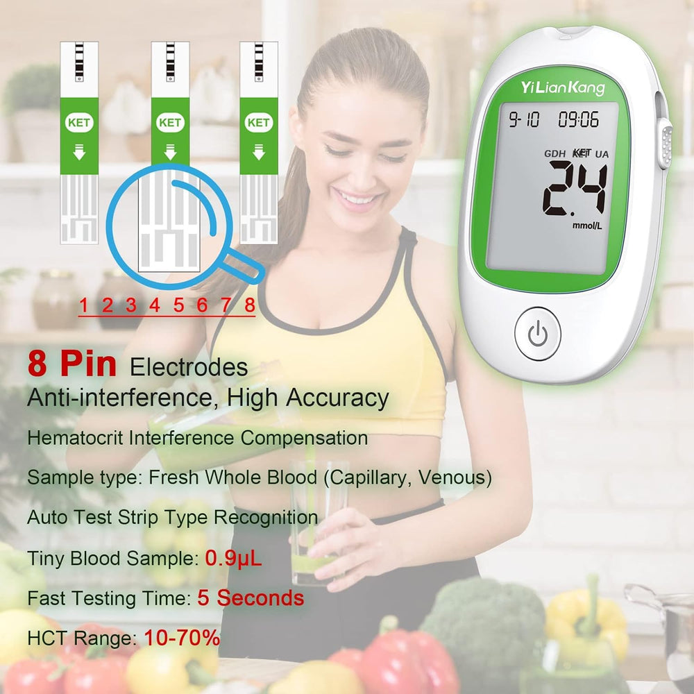 YiLianKang lancets for comfortable, minimal-prick blood sampling.