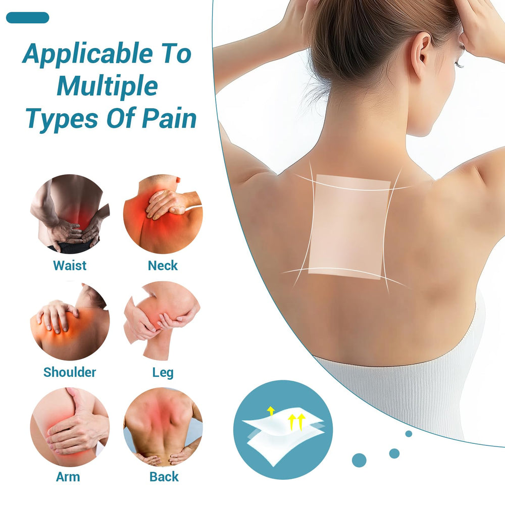 Yimimde unscented patch on skin for discreet use.