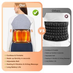 Yincook massager placed on desk for office relief.