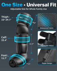 YINGGG four-chamber system delivers full leg coverage from foot to thigh.