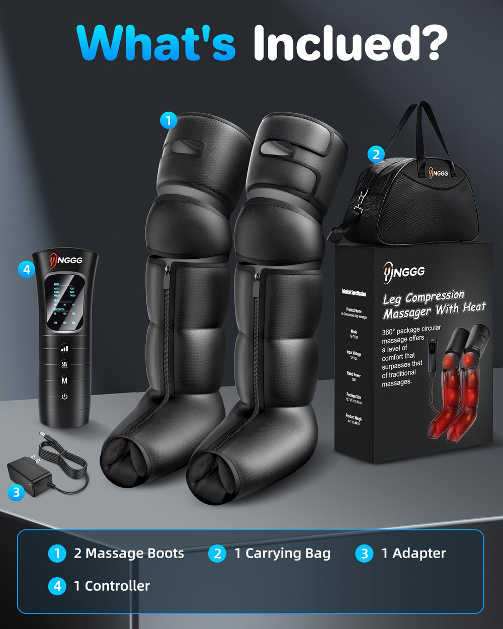 YINGGG smart features remember last settings and auto-shutoff for safety.