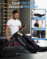 YINGGG Air Leg Massager quick inflates with dual air holes for fast use.
