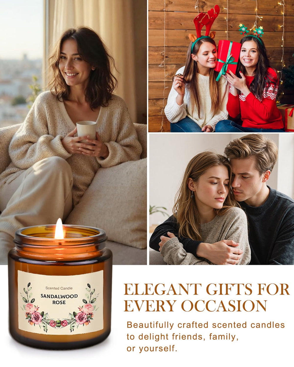 YINUO LIGHT cinnamon apple candle blends spice and sweetness for autumn vibes