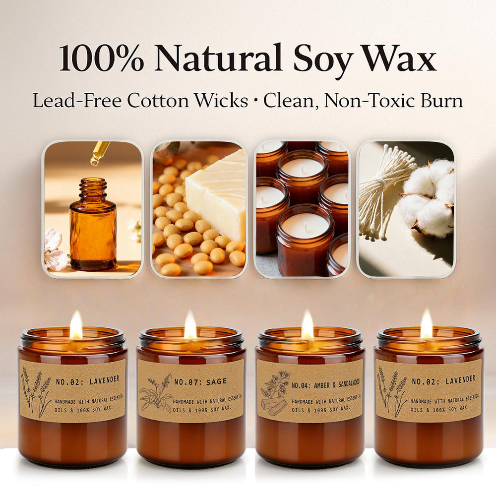 YINUO LIGHT natural soy wax burn demonstrates clean, non-toxic flames for daily use.
