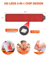 YIPFREE red light therapy belt shoulder wrap for targeted neck and shoulder comfort
