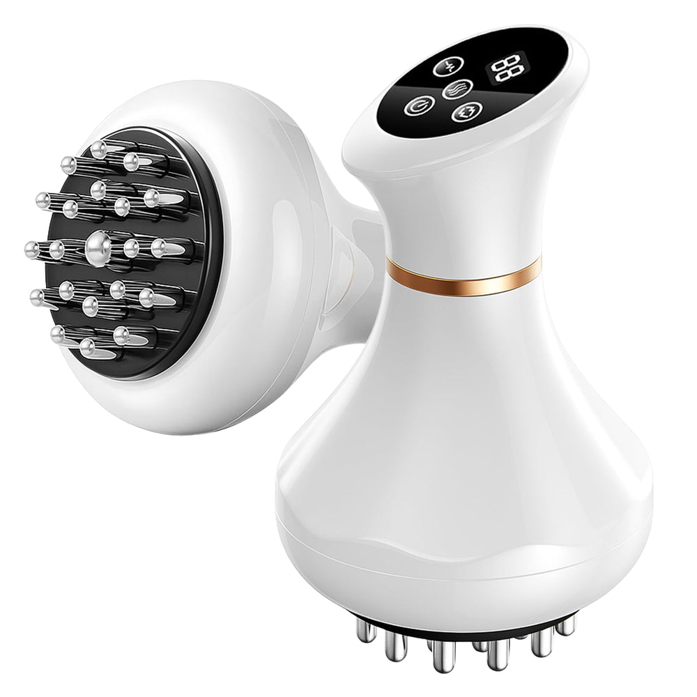 Yisibo Lymph Drainage Massager 4in1 front view supports lymph flow and relaxation