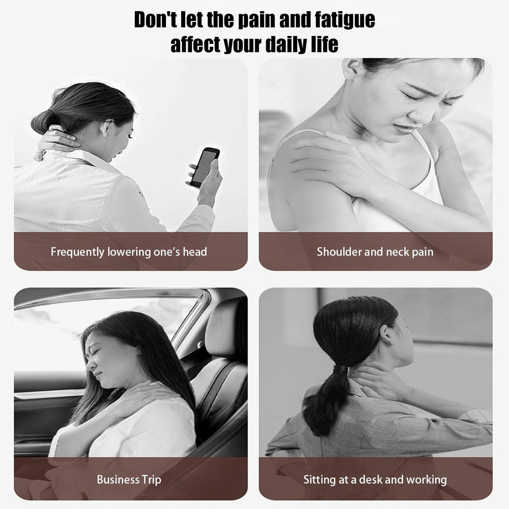 Yjcnelcr 4D kneading therapy mimics a skilled hand massage for shoulder relief.