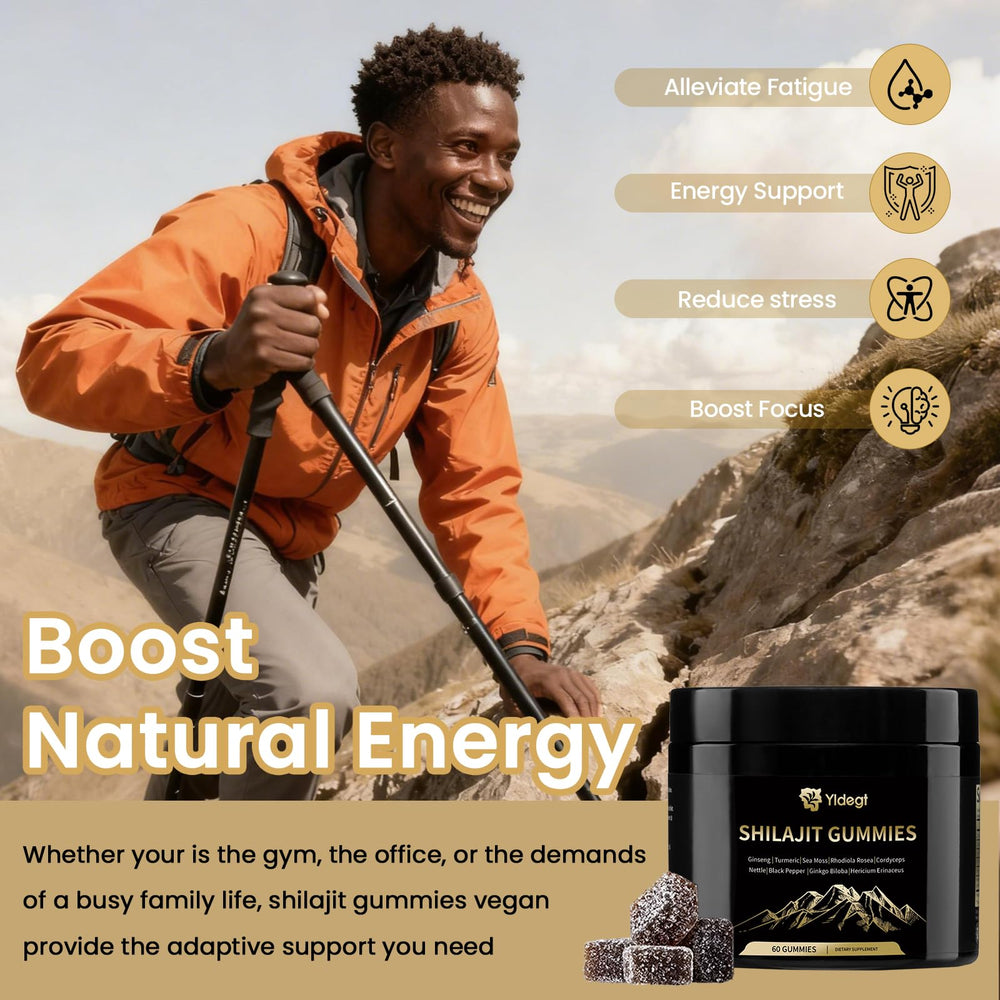 Ashwagandha KSM-66 included for focus support in Yldegt Gummies