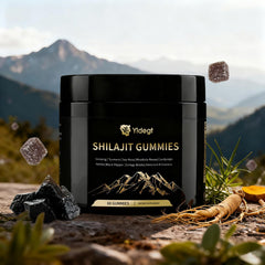 Yldegt Shilajit Gummies bottle for daily energy support