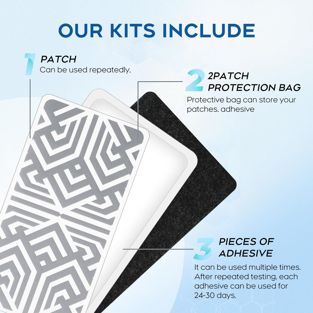 Yoapa Reusable Pain Patch on neck area for soothing comfort.
