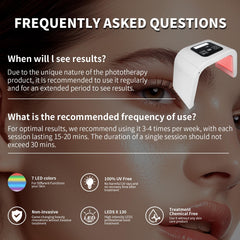 YOARDAH LED Face Red Light Mask home spa setup enables routine skincare