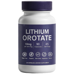 YOCMIPS Lithium Ootate capsules bottle for daily mood support and balance.